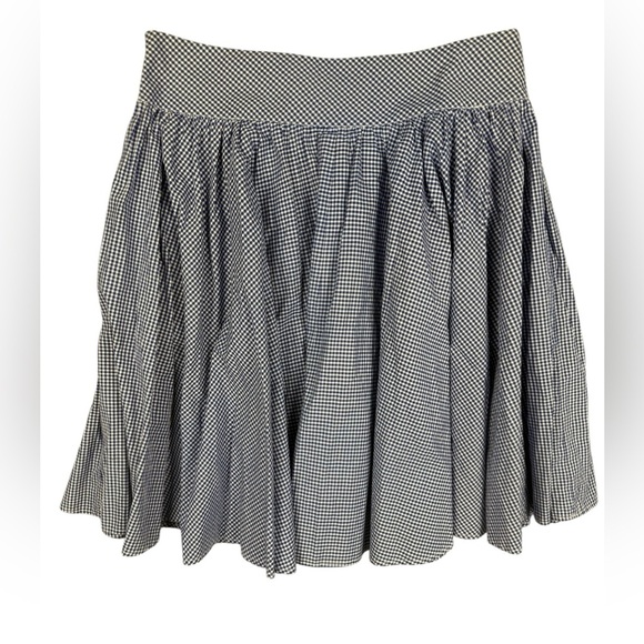 Ralph Lauren blue gingham skirt 12 cottagecore - Picture 2 of 8